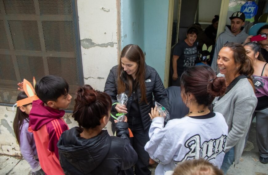 Pascuas solidarias: cientos de niños celebraron con el PRO en Comodoro