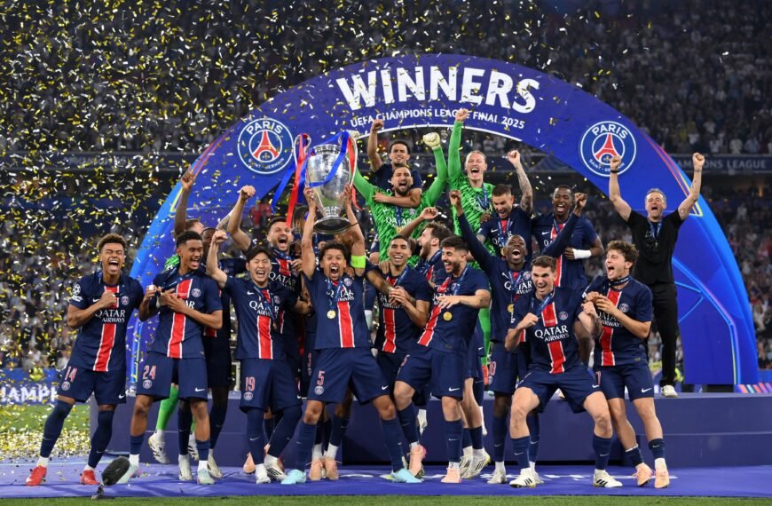 PSG logró su primera Champions tras golear 5 a 0 al Inter