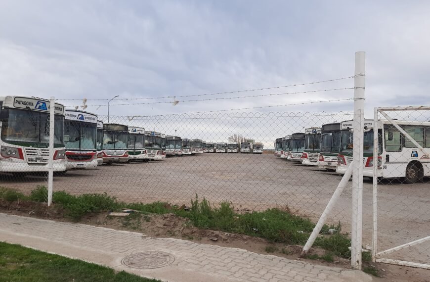 Comodoro se podría quedar sin transporte público a partir del 31 de mayo.