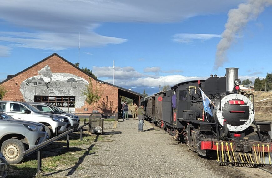 «La Trochita» se prepara para celebrar los 80 años de su llegada a Esquel