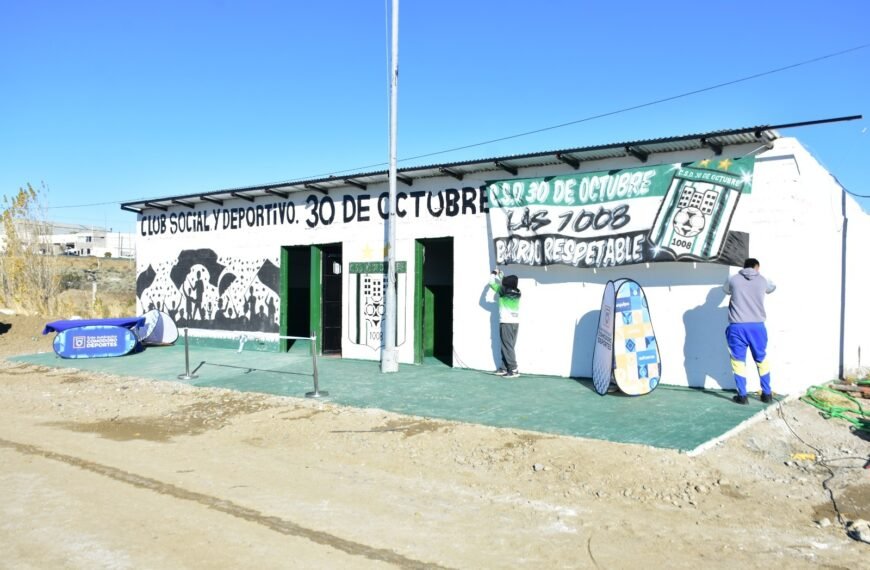 El Club 30 de Octubre inauguró sus flamantes vestuarios
