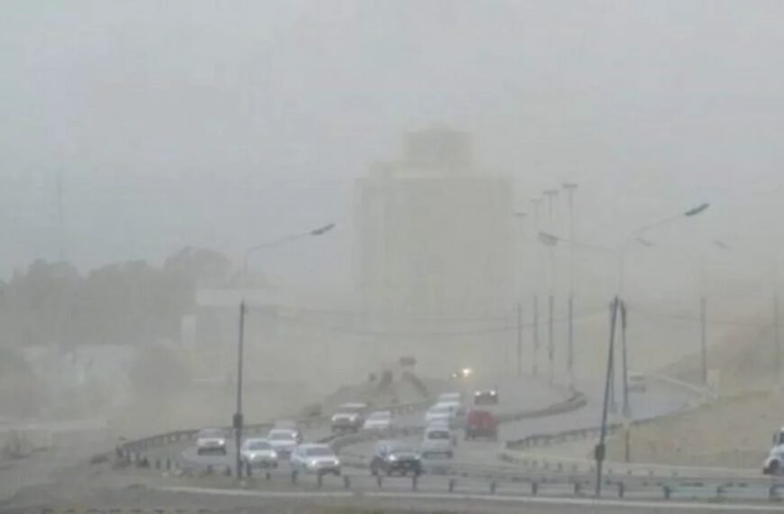 Alerta amarilla de viento en todo Chubut