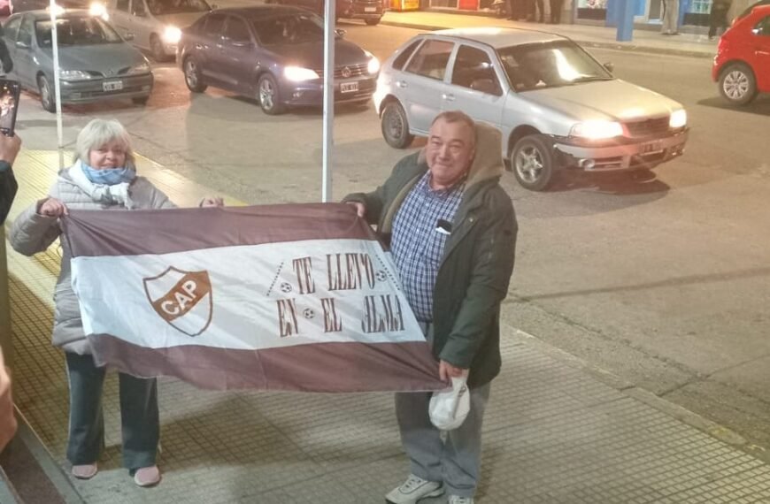 En Comodoro hubo festejos por Platense campeón