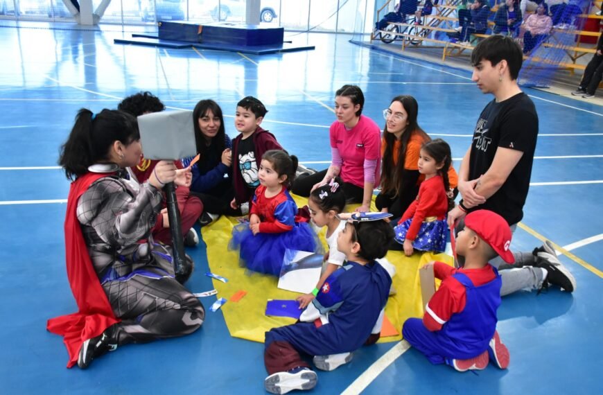 Se desarrolló el primer encuentro de Educación Física Infantil