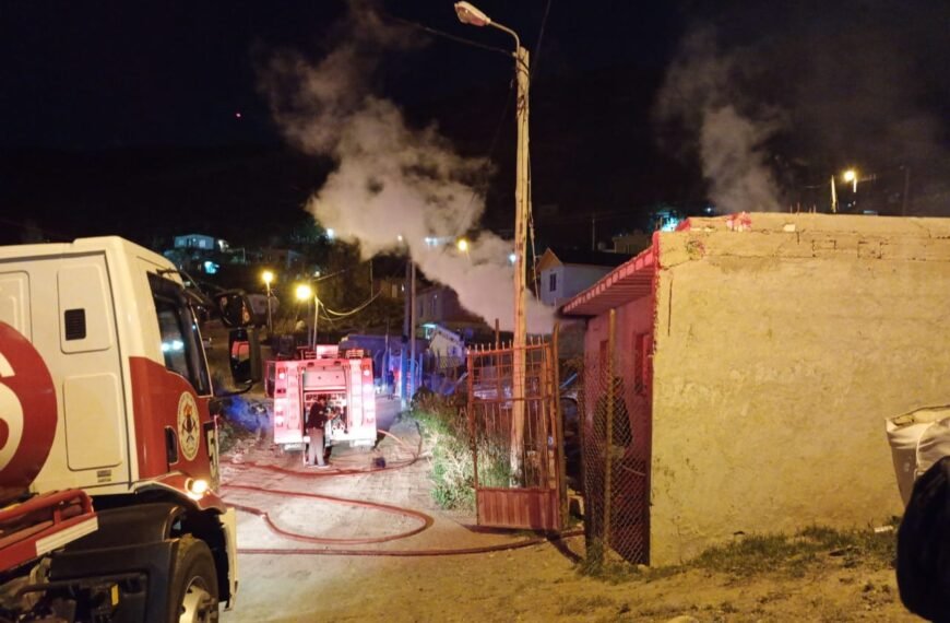Dejó la cocina encendida y desató un incendio