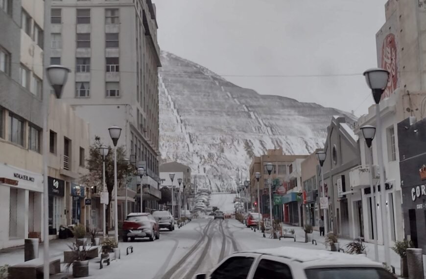 ¿Este lunes Llega la nieve a Comodoro?
