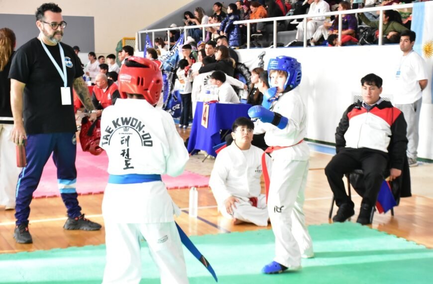 Con más de 300 competidores se desarrolló la V edición de la Copa de Taekwondo ITF “Día de la Bandera”