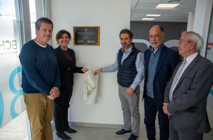 El Banco del Chubut inauguró una nueva oficina comercial