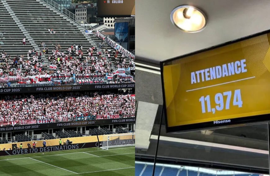 River ganó en la cancha pero los japoneses fueron más en las tribunas