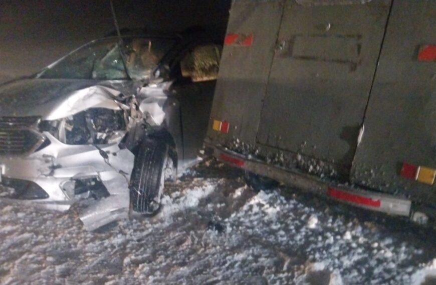 Lesionados en un choque frente al Pico Salamanca