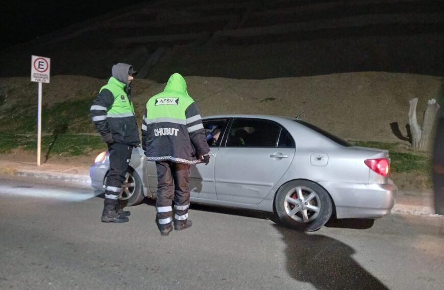 Detectaron a tres conductores alcoholizados en controles