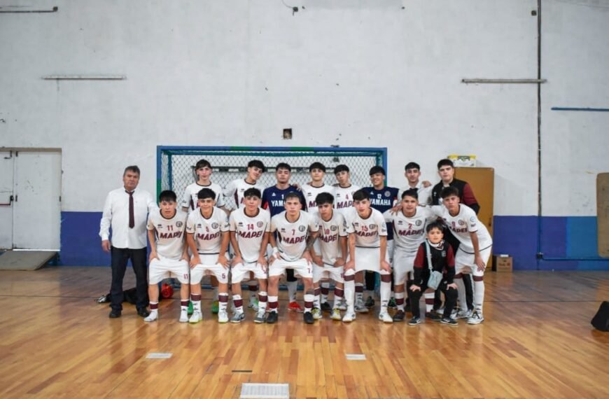 Futsal: Comodorenses en el podio del Nacional de Clubes C17 Sur en Trelew