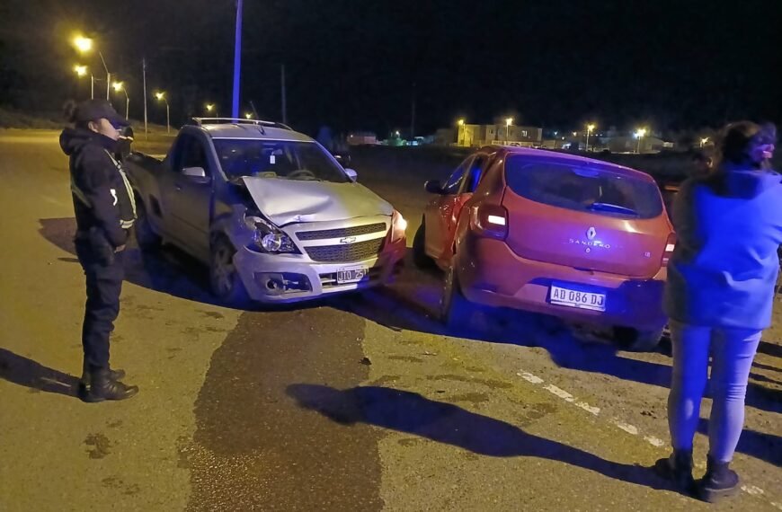 Fuerte choque sobre la ruta provincial 1 y el camino Mario Morejón