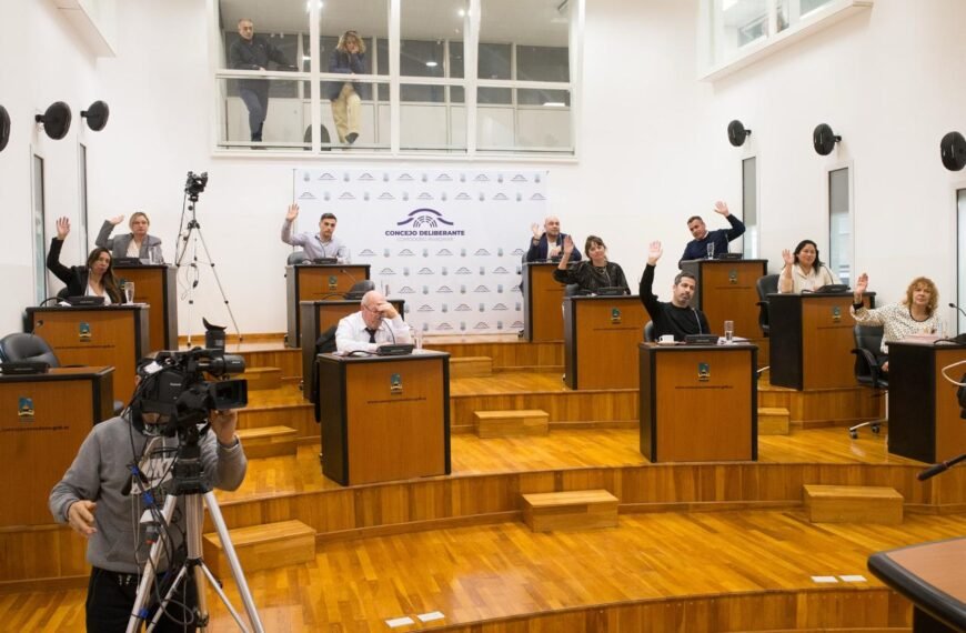 Concejales aprobaron los pliegos de licitación para el transporte público