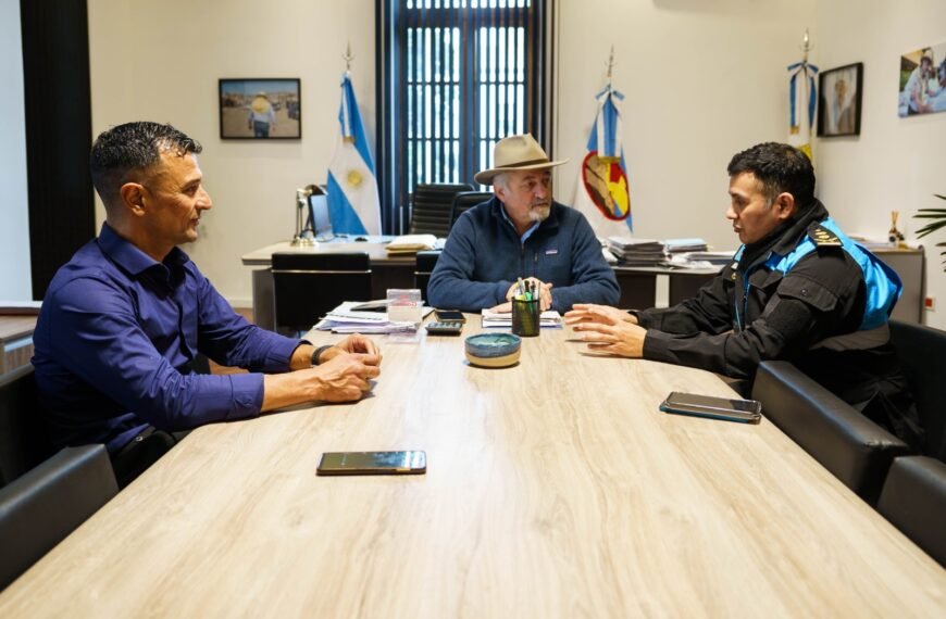 Othar recibió al jefe de la Unidad Regional