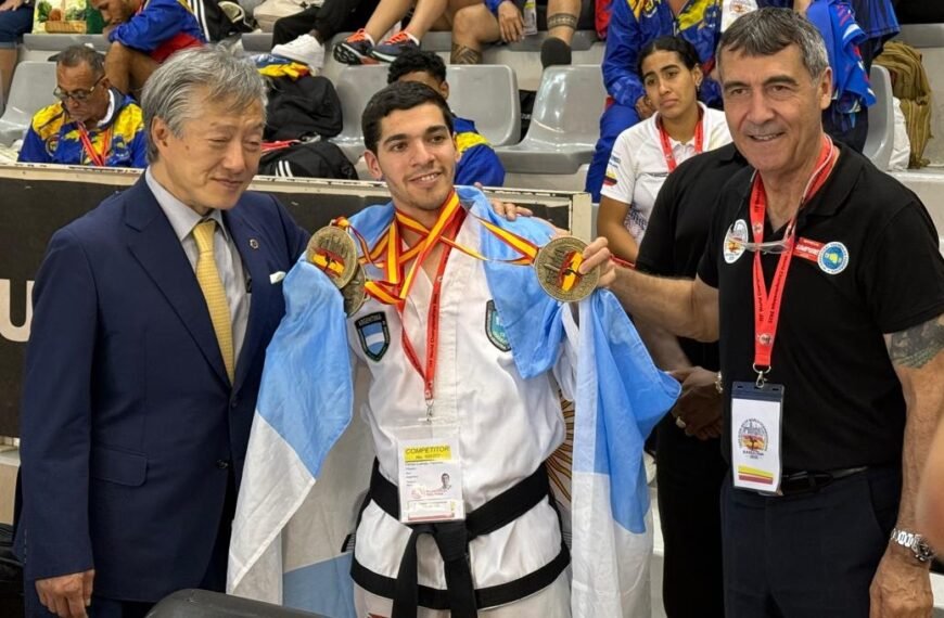 Facundo Ferrari Luengo, campeón mundial de Tae Kwon Do Adaptado en Barcelona