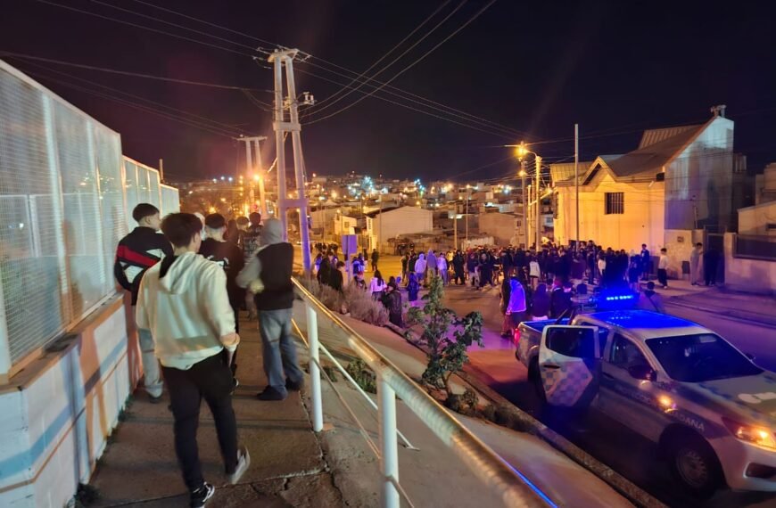 Incidentes en una fiesta clandestina que se realizó en una vecinal