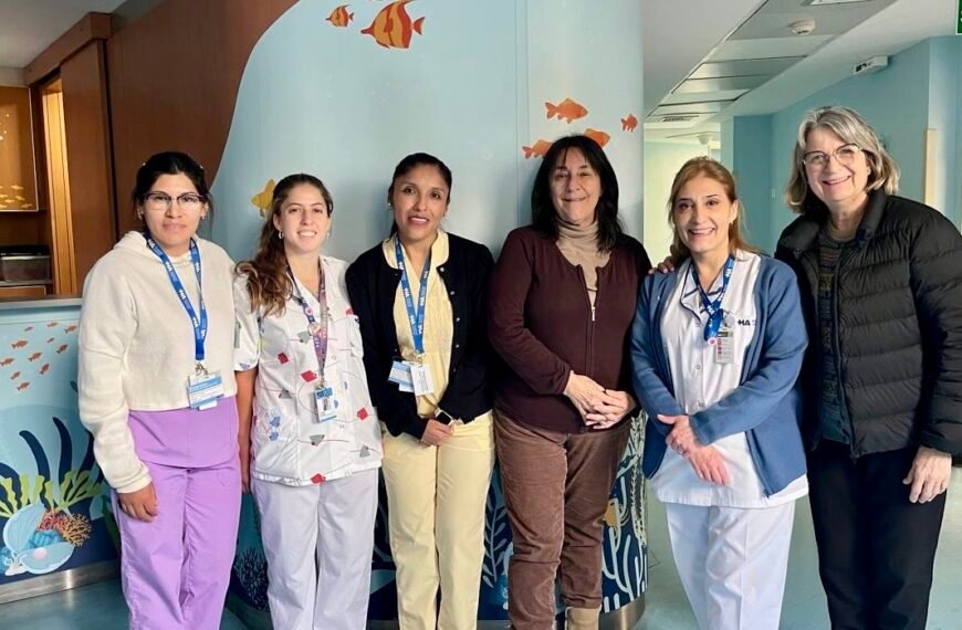 Enfermeras del Centro de Oncología Pediátrica “Dr. Carlos Bulgheroni” realizaron especialización en el Hospital Alemán de Buenos Aires