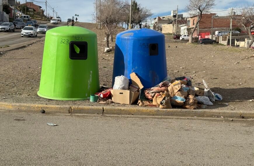 «Vamos a penalizar a los comodorenses que tiran basura en cualquier lugar»