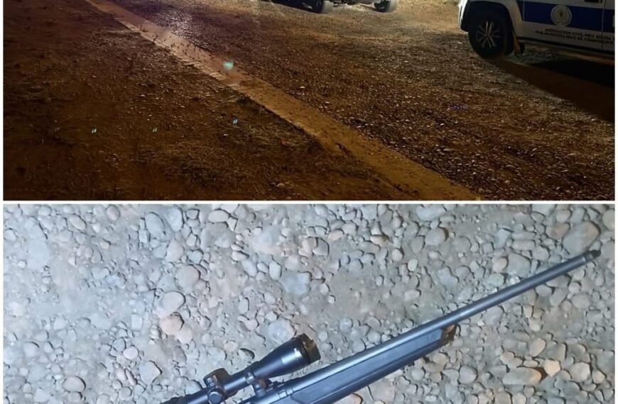 Manejaban alcoholizados y con una carabina con silenciador
