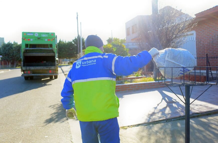 Cómo será la recolección de residuos en Comodoro el 9 de Julio