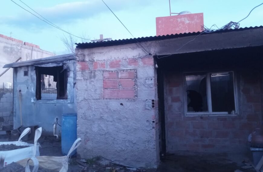 Perdieron todo en un incendio y acuden a la solidaridad de los Comodorenses