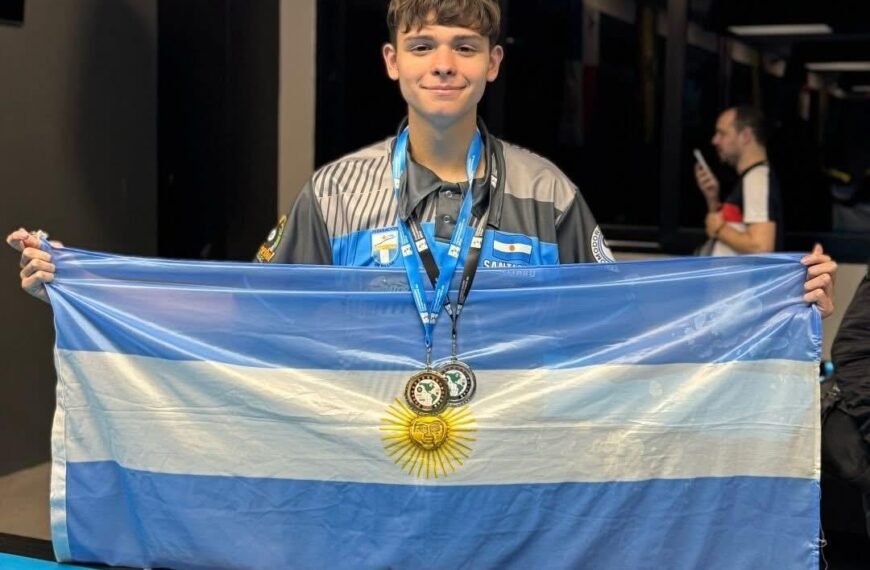 Santiago López se coronó campeón argentino de Bola 8