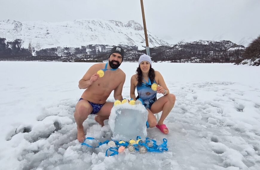 Barrios y Guerreiro, medallas y grandes objetivos en la natación de aguas gélidas