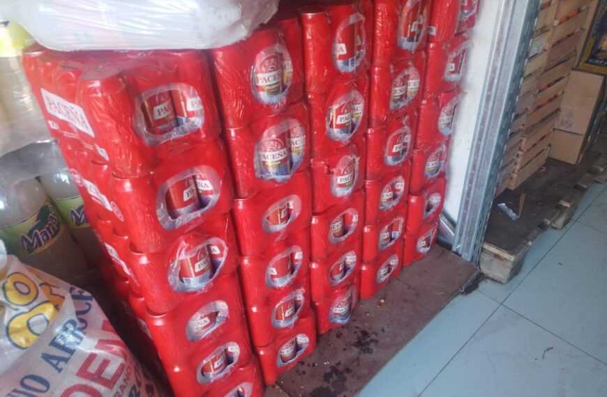 En un control de rutina se secuestraron 14 mil latas de cerveza proveniente de Bolivia
