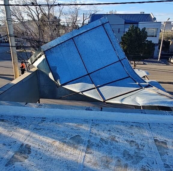 Durante la madrugada la ráfaga más fuerte fue de 95 km/h