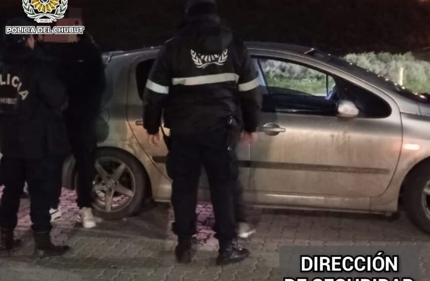 Tenía pedido de captura en Calafate y lo encuentran en Rada Tilly