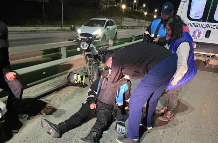 Un pozo fue el culpable de un accidente en Km 3