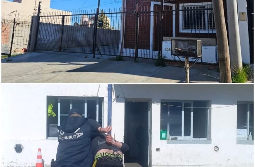 Detenido por ingresar al patio de una vivienda