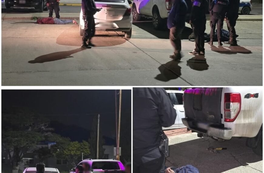 Dos hombres fueron detenidos cuando intentaban robar una rueda de auxilio de un vehículo