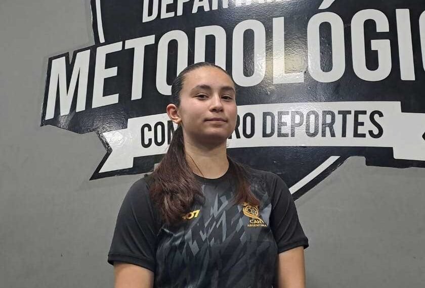 Gianna Torres completó el campus con la selección Argentina de Cadetes