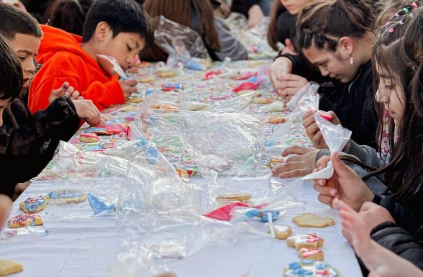 Ana Clara Romero celebró junto a vecinos y voluntariado diferentes jornadas por el Día del niño