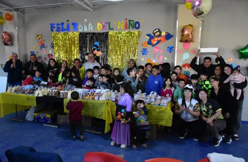 El Club Los Andes festejó el día del niño