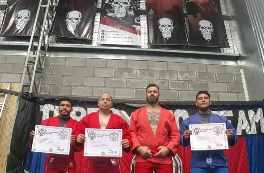 Seminario de sambo en Comodoro a cargo del presidente de la Federación Argentina