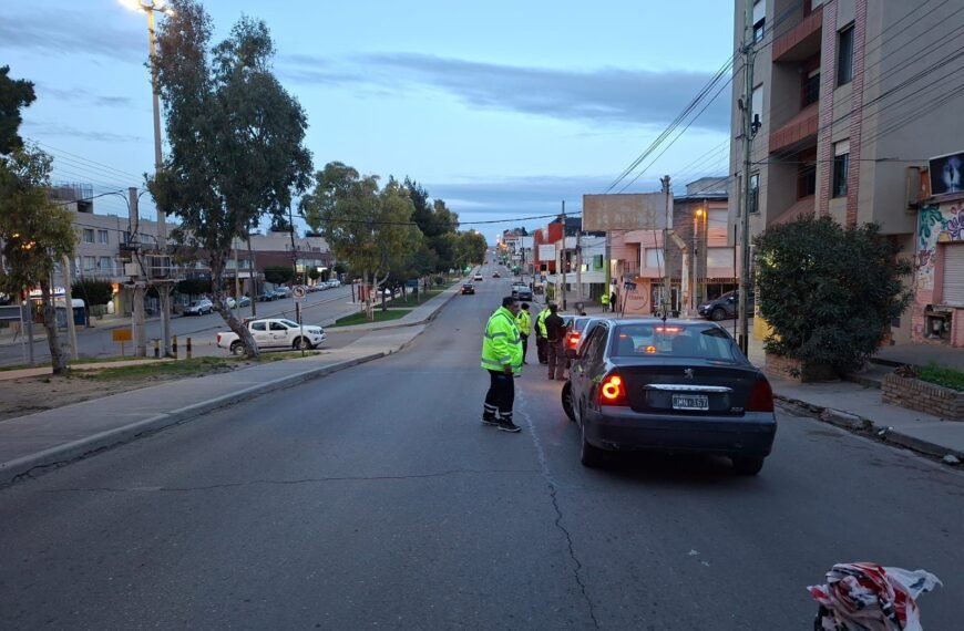 Cuatro conductores con alcoholemia positiva