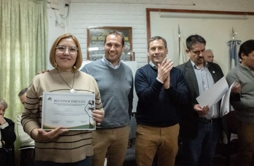 Luque en Sarmiento: «Me siento orgulloso de la lucha que dieron en defensa de una cooperativa que es de todos los sarmientinos»