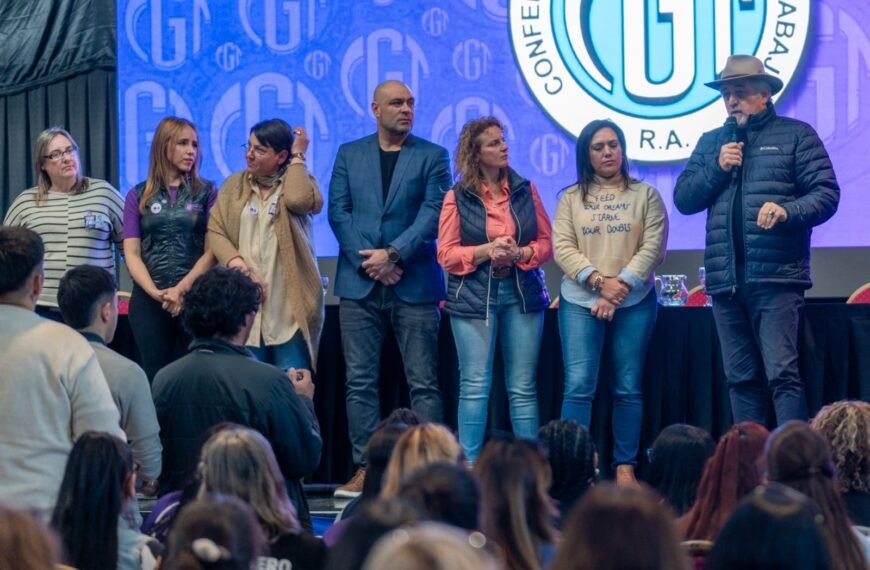 El intendente participó del cierre del Encuentro de Mujeres Trabajadoras