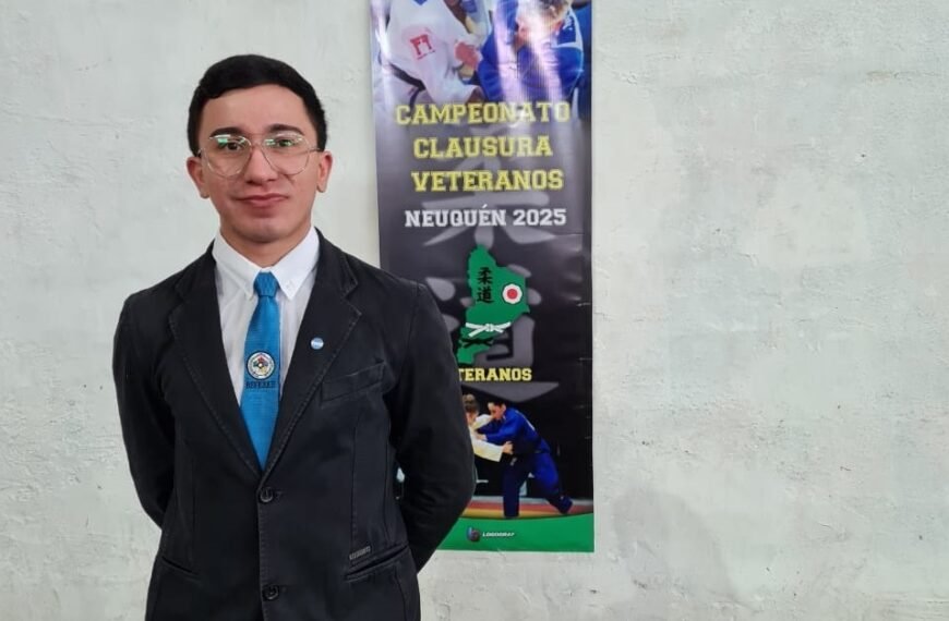 Lucas Fernández se graduó como nuevo árbitro nacional CAJ