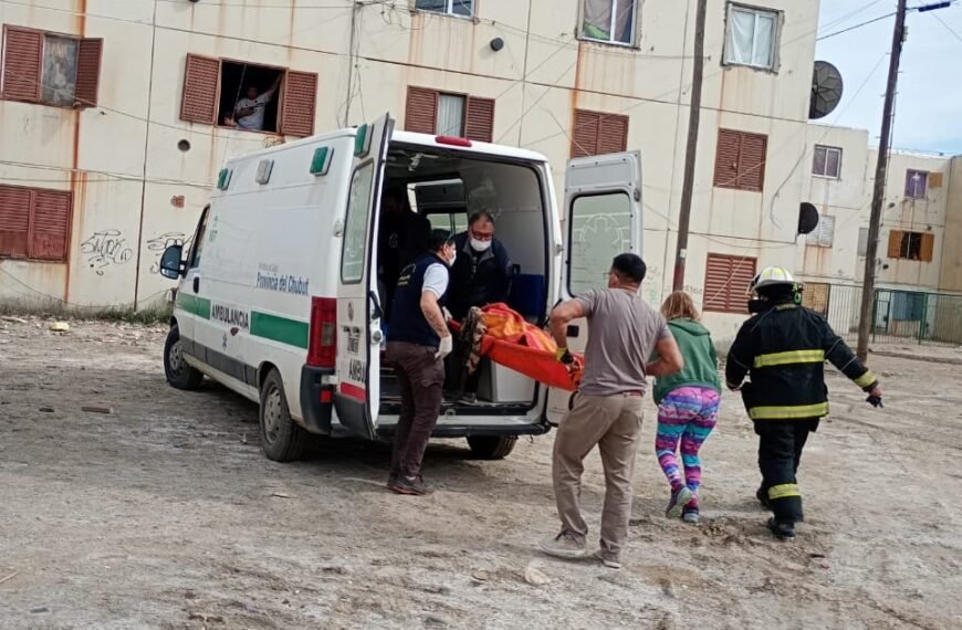 Falleció la mujer de 75 Años rescatada en las 1008