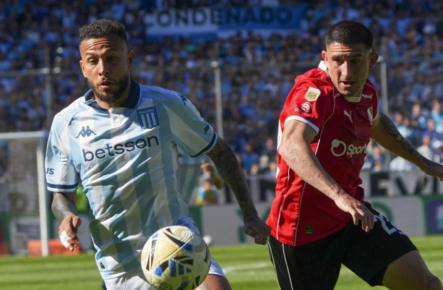 Independiente fue mejor que Racing pero el clásico terminó igualado