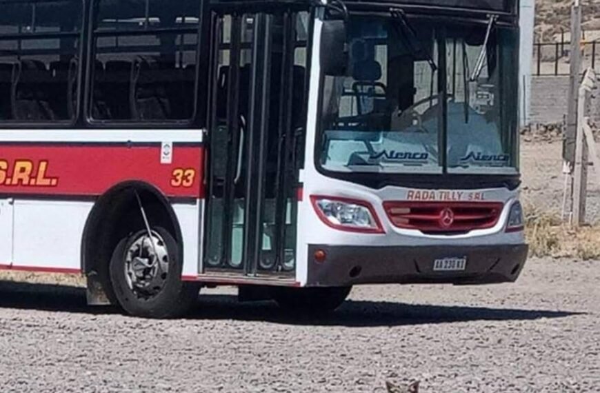 Desde el 3 de septiembre aumenta el boleto del transporte Expreso Rada Tilly