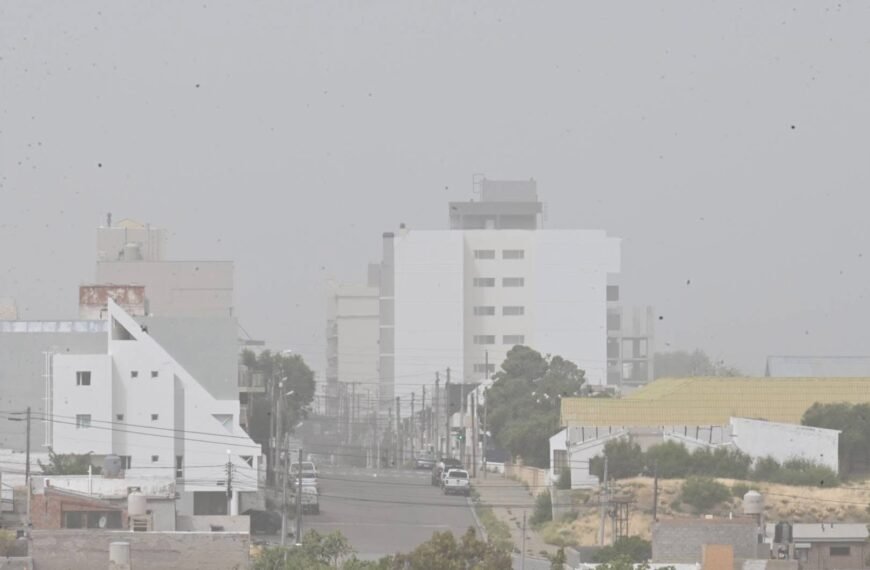 Se mantiene el alerta amarillo por viento para este lunes