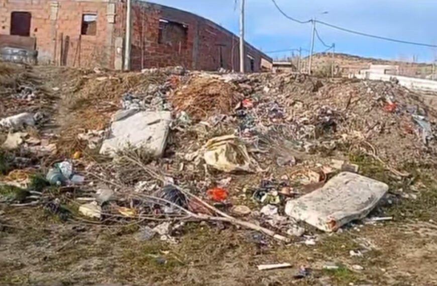 Denuncian la creación de basurales clandestinos en el barrio Moure