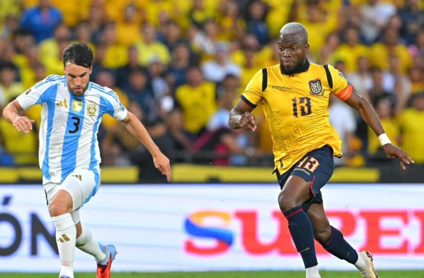 Argentina cayó ante Ecuador en el cierre de las eliminatorias