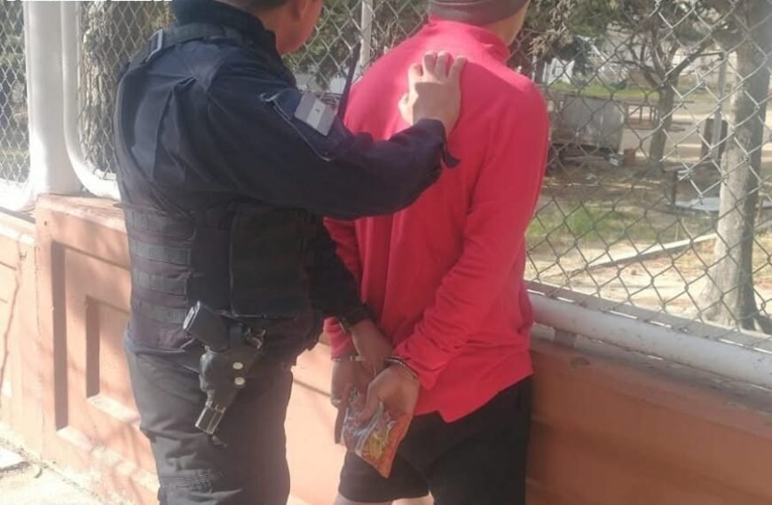 Lo atraparon robando un regulador de gas