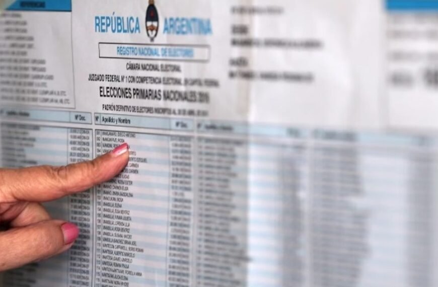 Elecciones 2025: ya se puede revisar dónde votar en octubre con el padrón electoral